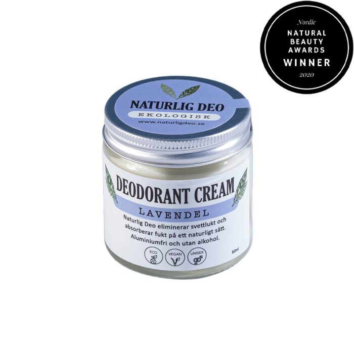 Deodorantkräm, lavendel 60 ml