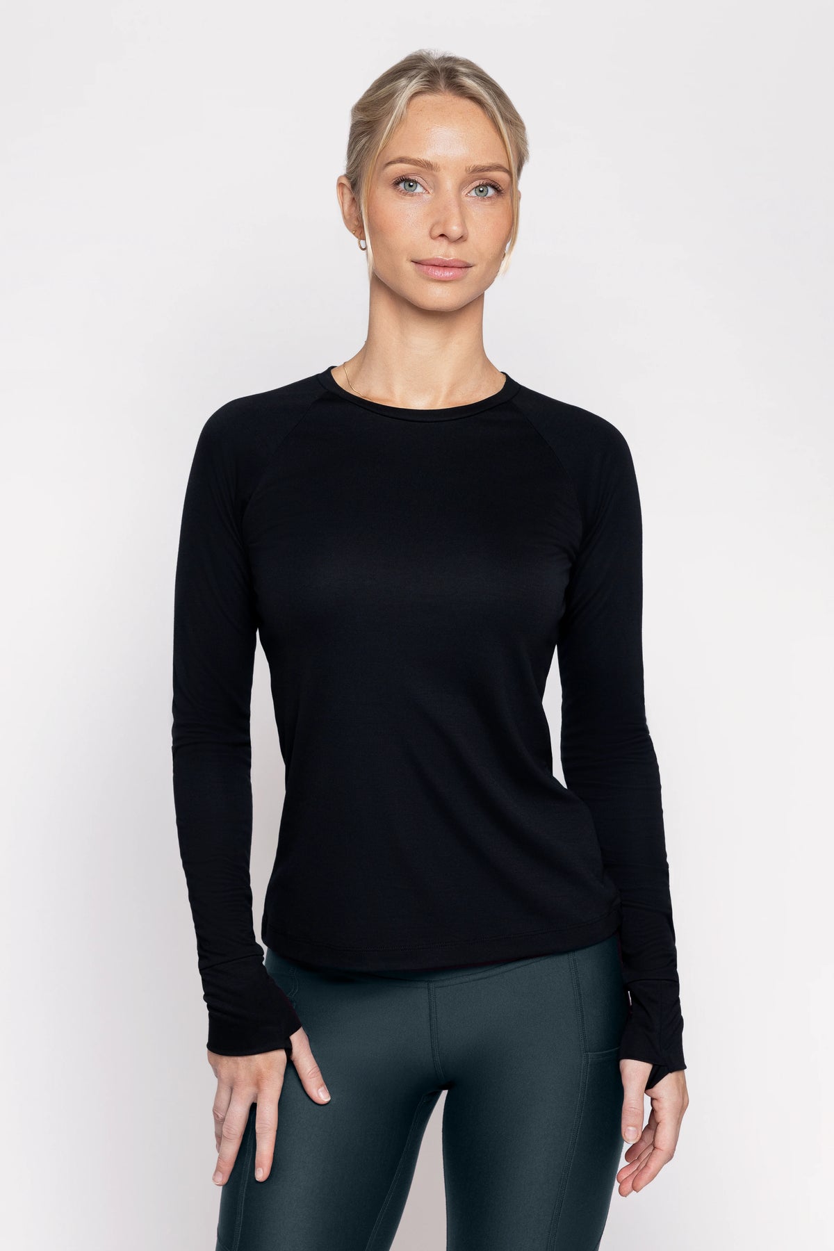 Tripulse Lux långärmad topp i Tencel