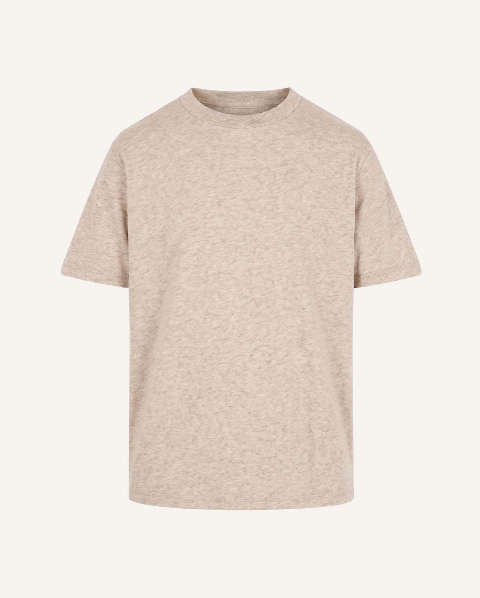 Zubek t-shirt i ekologisk bomull & linne herr